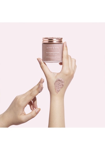 Rose Hyaluronic Hydra Wash Off Pack Yoğun Nemlendiren Ton Paketleri