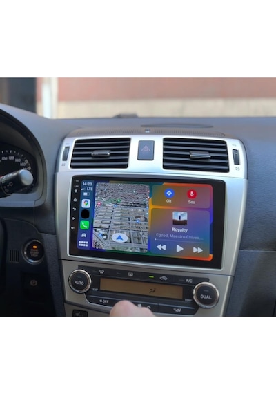 Toyota Avensis Gri Renk Android Multimedya Sistemi 4-64 Cadence 2009-2015 +360 Kamera 9"