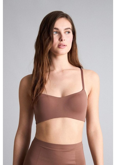 Defacto Micro Kaplı Dolgulu Balensiz Bralet G1679ax26spbn307 Kahve-bn307