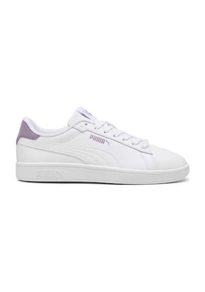 Puma Smash 3.0 L Beyaz Kadın Sneaker 000000000102029326 Beyaz-a Mor Beyaz - Mor