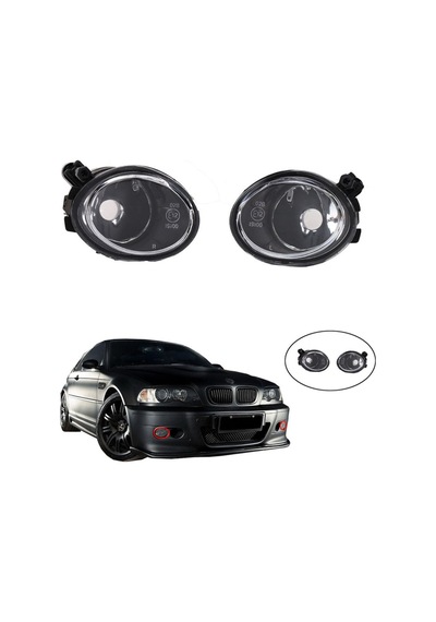 Bmw E46 M Tipi Sis Far Seti Sağ Ve Sol Takım