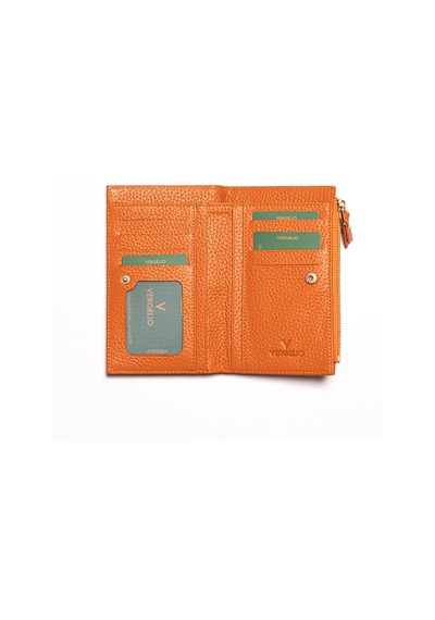 D35 Dark Orange Cüzdan & Kartlık Kadın 2804 Vergelio Flother Wallet Card Holder D35 Dark Orange