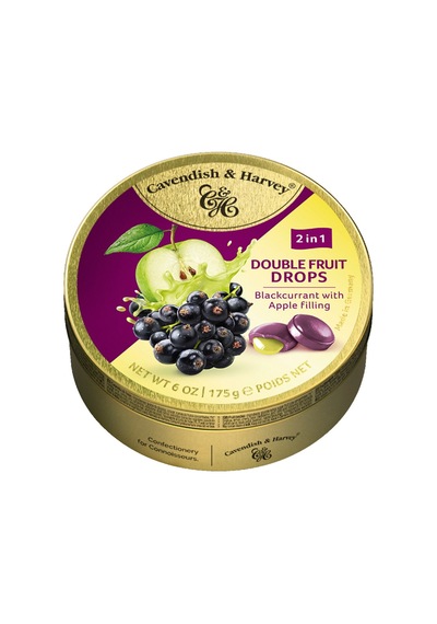Cavendish Harvey Elma Dolgulu Siyah Frenk Üzümlü Şeker 175g - 4 Adet Tarı
