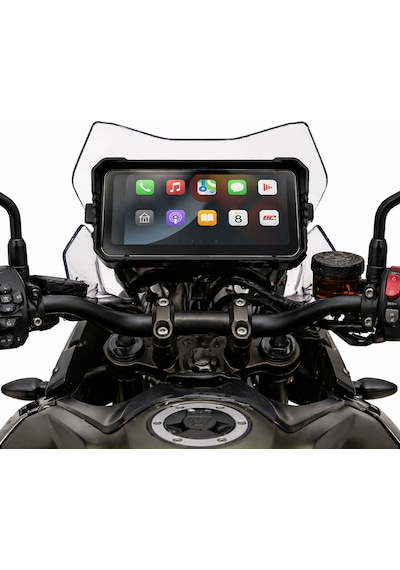 Gp Vovel M-790 6.25 Ekran Ön Arka Kameralı Motosiklet Carplay Multimedya Navigasyon Sistemi 6.2"