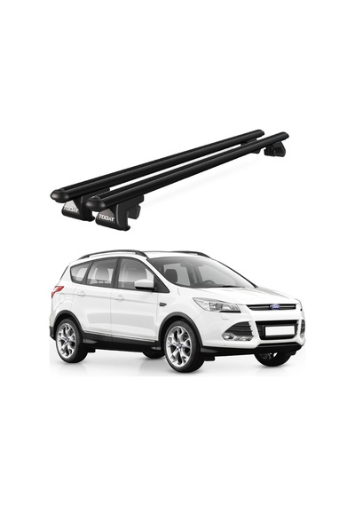 Venüs Ford Kuga 2012-2019 Uyumlu Siyah Ara Atkı Port Bagaj Tavan Barı