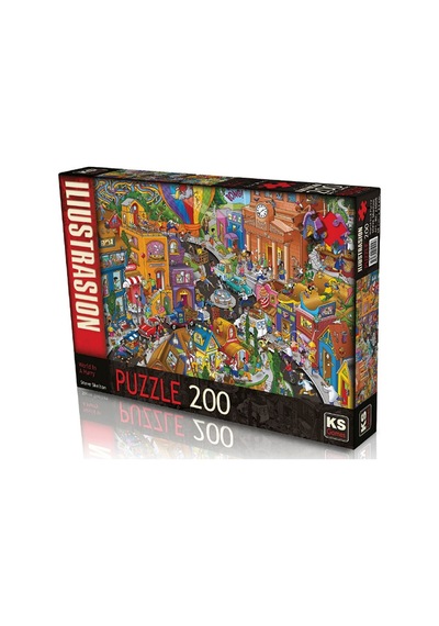 Ks World In A Hurry 200 Parça Puzzle