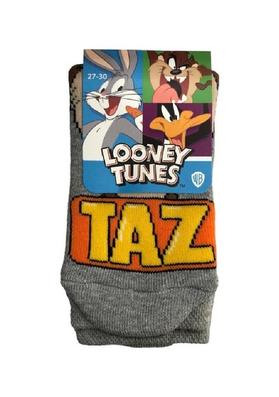 Çimpa Looney Tunes Figürlü Havlu Çorap - Unısex-karışık Çok Renkli
