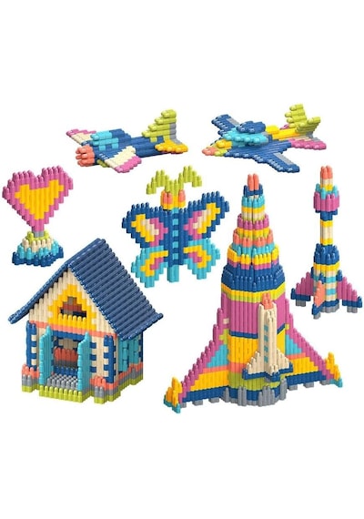 Think Master Constructo Stem Eğitici Oyuncak Yapı Oyuncağı Montessori Zeka Oyunu Yapı Taşları Seti 120 Parça