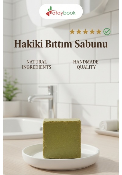 %100 Doğal Siirt Saf Bıttım Sabunu 1kg Hakiki 6 Adet El Yapımı 1.kalite Doğal