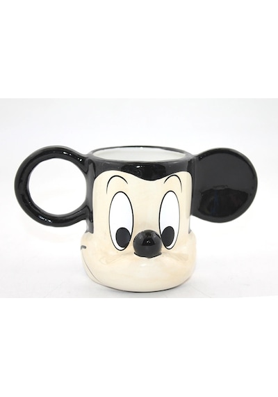 Porselen Mickey Mouse Kupa Bardak Alk3424 Çokrenkli