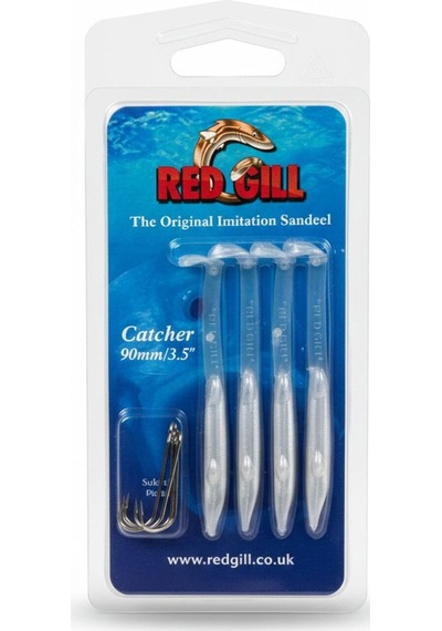Red Gill Original 9cm Silikon Yem - Gold Fleck