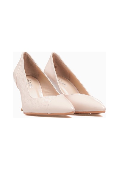Yaşar Kaşlı Kadın İnce Topuklu Stiletto Ayakkabı 26y Ykş.8578 Bej