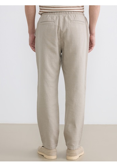 Lcw Vision Bej Regular Fit Gabardin Erkek Pantolon