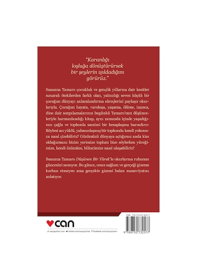 Düşünen Bir Yürek - Susanna Tamaro -  Can Yayınları