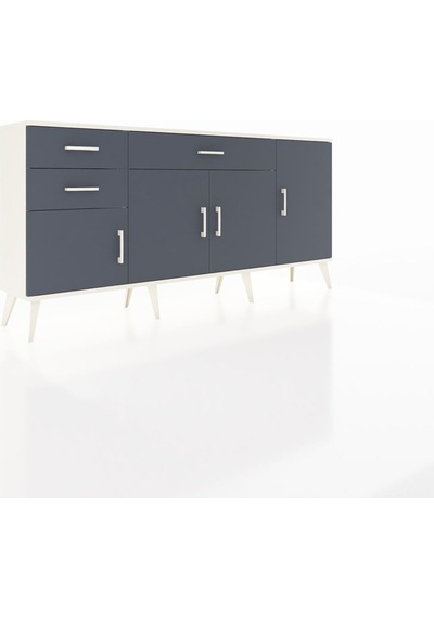 Arges Konsol 3 Raflı 3 Çekmeceli 4 Kapaklı 176x30x83 Aytaşı-antrasit/antrasit Antrasit/antrasit Arges Konsol 3 Raflı 3 Çekmeceli 4 Kapaklı 176x30x83 Aytaşı-antrasit/antrasit Antrasit/antrasit