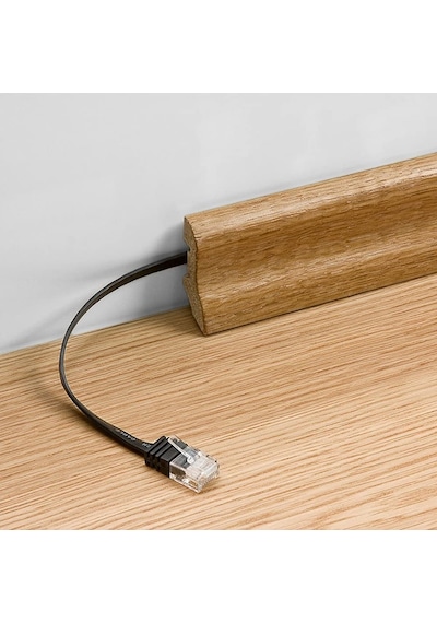IRENIS CAT6 Kablo Uzatma Seti, Kablo ve Ekleyici 50 cm Sarı