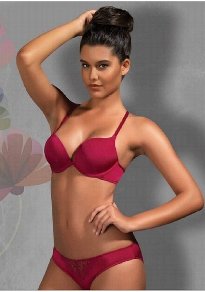 Golshan 171-036 Ekstra Destekli Push-Up Sırtı Dantelli Sütyen
