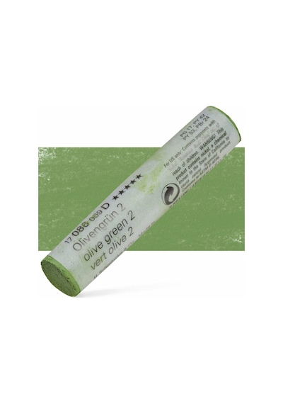 Schmincke : Artist Soft Pastel Boya : 086 D Olive Green 2