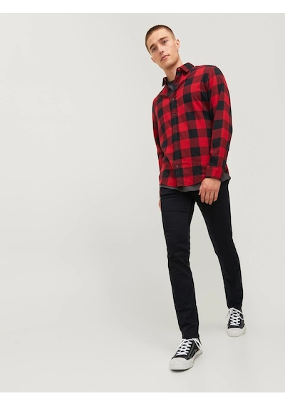 Jack & Jones Erkek Jjıglenn Jjıcon Jj 177 50sps Noos Jean Pantolon Siyah Denim