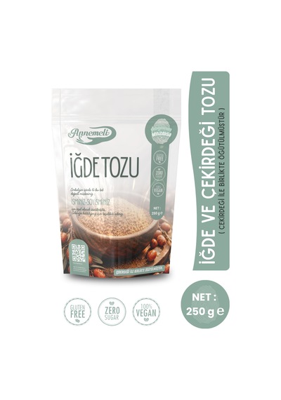 250 Gr Iğde Ve Çekirdeği Tozu Iğde Unu % 100 Doğal Günlük Taze Öğütülür