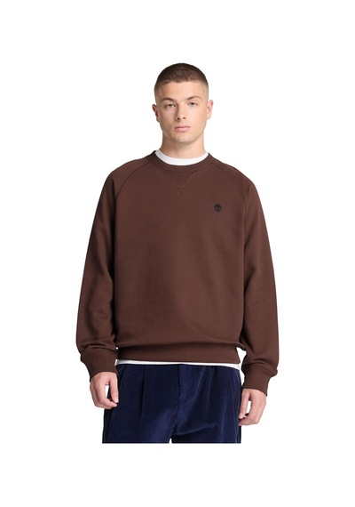 Bc0yhbaajd1-r Timberland Exeter Rıver Lb Crew Sweatshirt Erkek Sweatshirt Kahve Bc0yhbaajd1-r