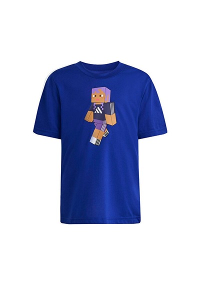 Adidas Lk Mc Tr Tee Çocuk Günlük Tişört Ka0249 Mavi Mavi