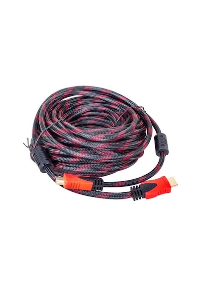 Sh Powermaster Örgülü Altın Uçlu 30 Metre Hdmı Kablo Najmaddin