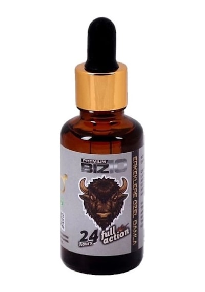 Premium Bız10 30 Ml Ölçek Men Drops Brnm