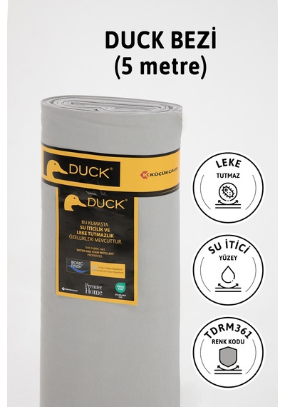 Premier Su İtici Duck Bez 5 Metre Tdrm361 - Gri Gri