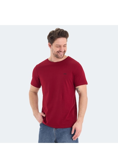 Slazenger ROSALVA Erkek  Bordo Tişört