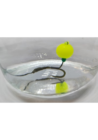 Sazan Rig Yüzen Fluo Limon Yeşil Yuvarlak Boncuk 12 Mm(Dar Delik)