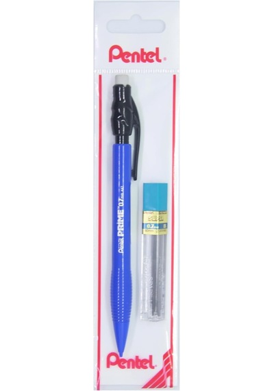 0.7 Mm Prıme Plastik Gövdeli Versatil + 12'li Yedek Uç Set Mavi -