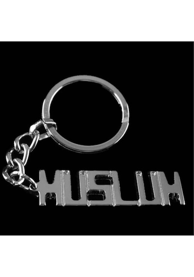 Müslüm - 407 - - Ece-umay - İsimli Anahtarlık Çok Renkli