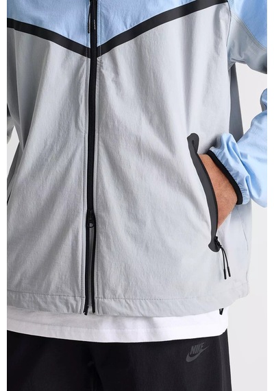 Nike Tech Woven Windrunner Full Zip Loose Fit Jacket Erkek Bol Kesim Dokuma Kapüşonlu Spor Ceket Mavi Gri Mavi - Gri Nike Tech Woven Windrunner Full Zip Loose Fit Jacket Erkek Bol Kesim Dokuma Kapüşonlu Spor Ceket Mavi Gri Mavi - Gri