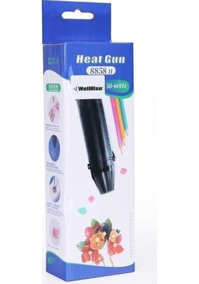 Wellhise WH-8858-2 Sıcak Hava Tabancası Kalem Tip 300W Wellhise WH-8858-2 Sıcak Hava Tabancası Kalem Tip 300W