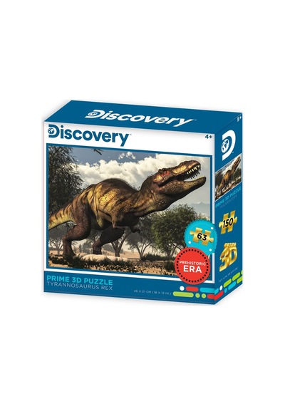 Prime 3d Discovery Tyrannosaurus Rex Puzzle 63 Parça 20925