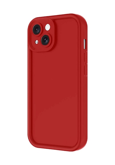 Apple Uyumlu iPhone 16 Kılıf Viera Seri Silikon Kapak Kırmızı