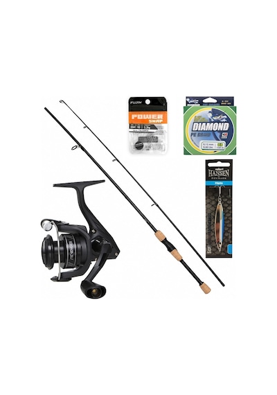 Okuma Revenger Rv-c2000a Raicho 210 Cm 10-40 Gr Spin Olta Takımı Seti