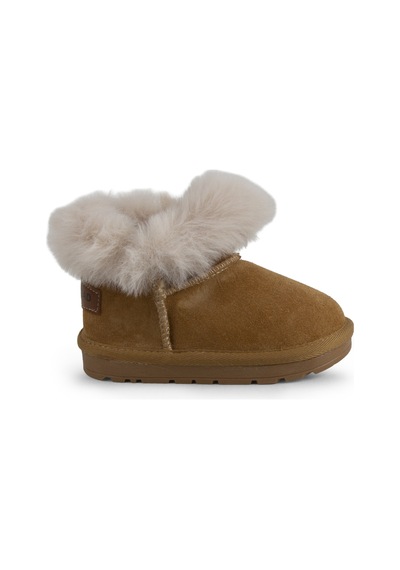 Buckhead Kız Çocuk Kürklü Bot Buck3062 Camel Bugy Func