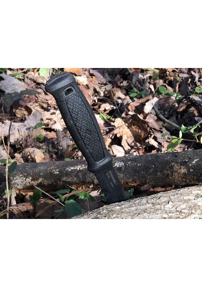 Morakniv Kamp Garberg Black Karbon DLC Deri Kılıf Siyah