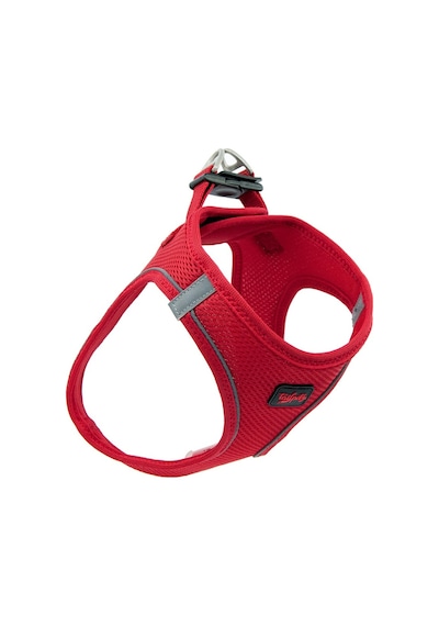 Air-Mesh Küçük ve Orta Irk Kedi Köpek Göğüs Tasması - Yumuşak, Nefes Alabilir, Dayanıklı KIRMIZI 2XS