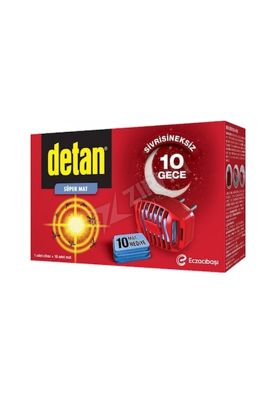 5 Adet Detan Süper Mat Cihaz + 10 Yedek