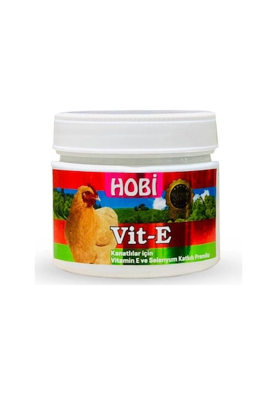 Hobi Vit-E Kanatlılar İçin E Vitamini 150 Gr