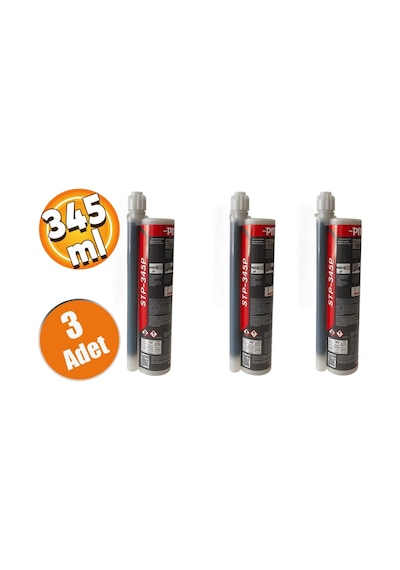 Epoksi Kimyasal Dübel 345 Ml 3 Adet