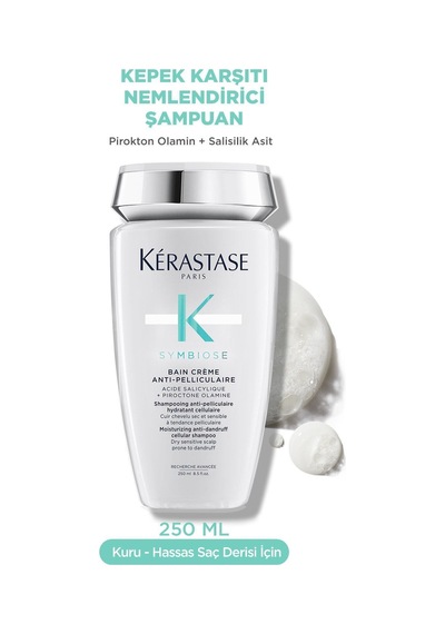Symbiose Kepek Karşıtı Nemlendirici Hücresel Şampuan 250 Ml