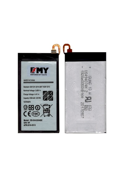 Samsung Galaxy A3 2017 A320 Uyumlu Emy Batarya