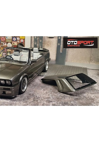 Bmw E30 Cabrio Hardtop Fiberglass Boyasız