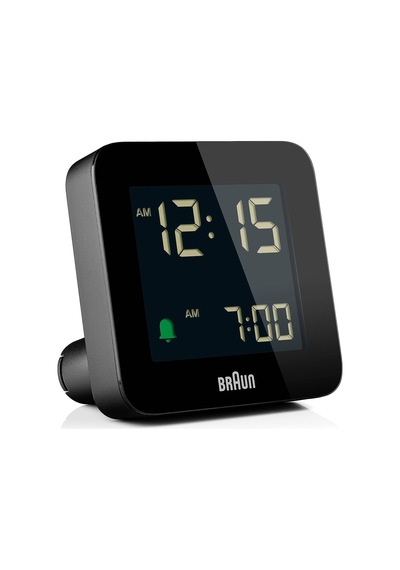 Ayrex Dijital Çalar Saat Erteleme Fonksiyonu, Negatif Lcd Ekran, Hızlı Ayar Fonksiyonu, Siyah Crescence Alarmı, Bc09