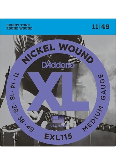 Daddario EXL115 Elektro Gitar Teli (11-49)