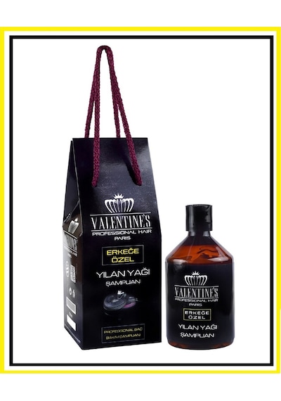 Valentines Professional Erkeğe Özel Yılan Yağı Şampuan 500 ML
